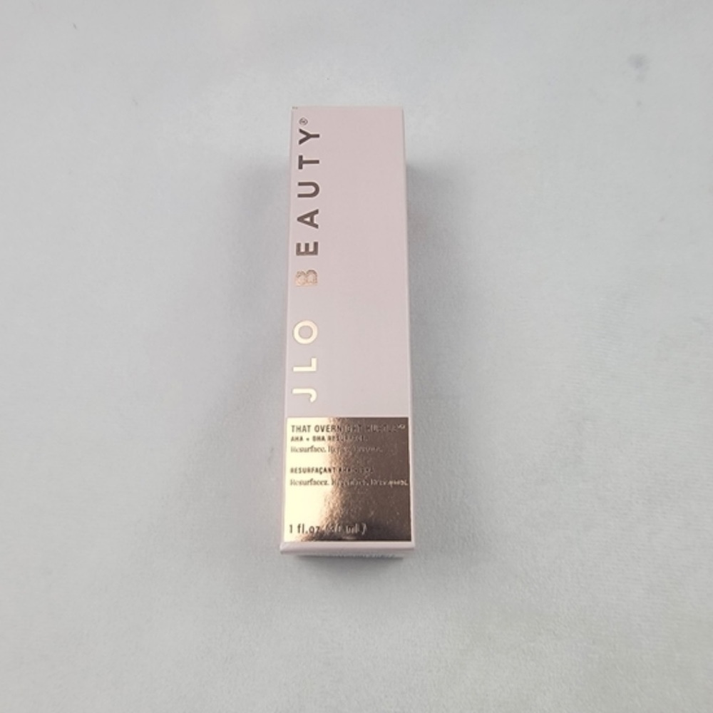 NWT JLO Beauty That overnight hustle AHA + BHA resurfacer 1 FL OZ - Picture 4 of 6